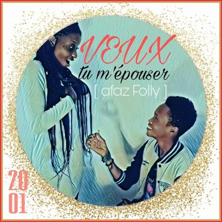 «Veux tu m’épouser?», quand Afaz Folly fait sa demande en mariage
